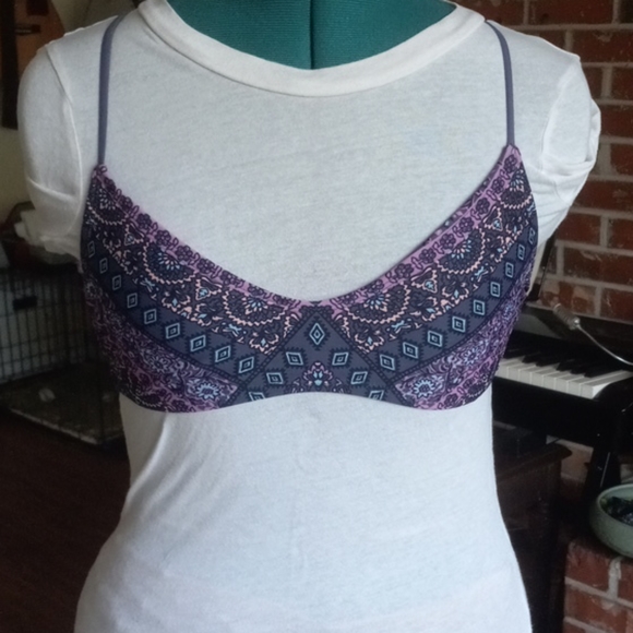 Target patterned bikini top - Picture 2 of 4